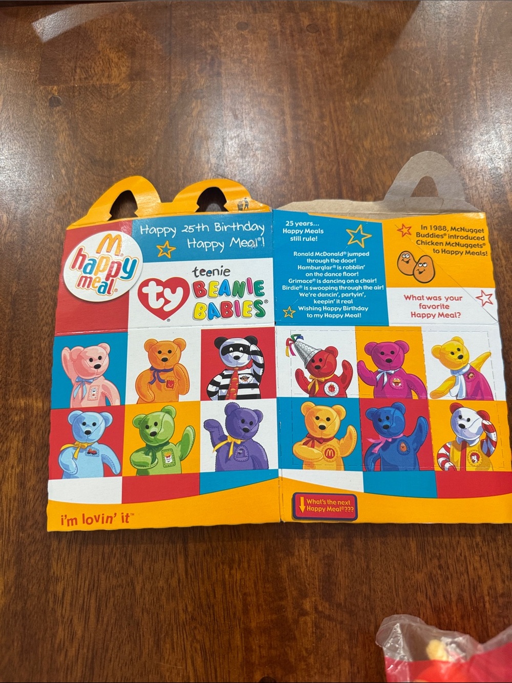 2004 New Full Set McDonalds Teenie Beanie collab with original Happy Meal Box - Picture 2 of 14